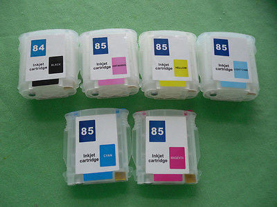 Empty refillable cartridges for HP 84 85 DesignJet 30 30n 90 130gp 130nr 130r