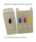 Prefilled set of refillable t040 t041 ink cartridges for Epson stylus CX3200 C62