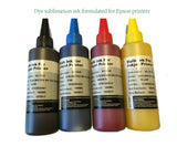 400ml DYE sublimation Ink for Epson workforce wf 2520 2530 2540 3620 3640 7110 - leafypro