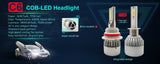 72w 9006 HB4 LED Headlight lamp for Nissan Armada Quest Titan 300ZX 3x BRIGHTER