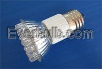 Yellow JDR 36 LED light bulb 2W replace 20W standard screw