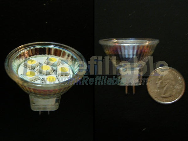 MR11 MR 11 6 SMD Yellow LED lamp 1W replace 20W halogen light