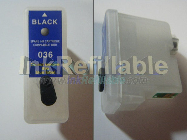 Refillable T036 T037 ink cartridges for Epson stylus C42 C44 C46 C42+ C42S C44S C42SX C44SX C42UX C44UX PLUS PRINTERS